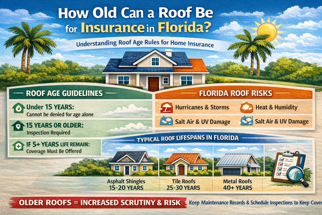 ¿Qué antigüedad puede tener un tejado para seguros en Florida - PICC FLA