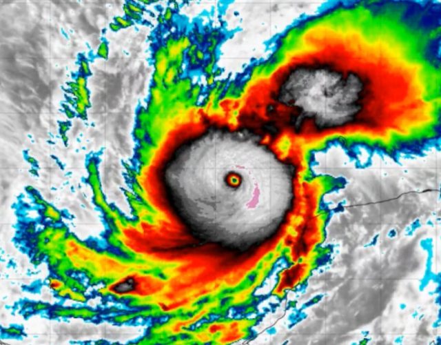 Hurricane Milton - NOAA GOES-16 satellite image.