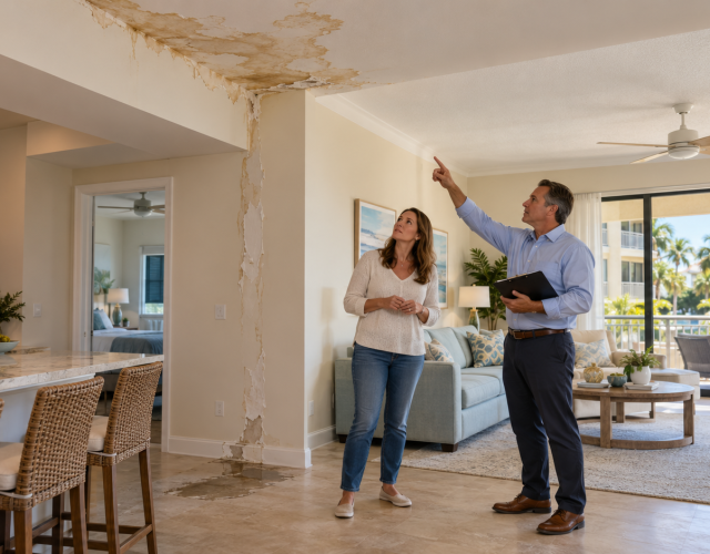 Water Damage in a Florida Condo