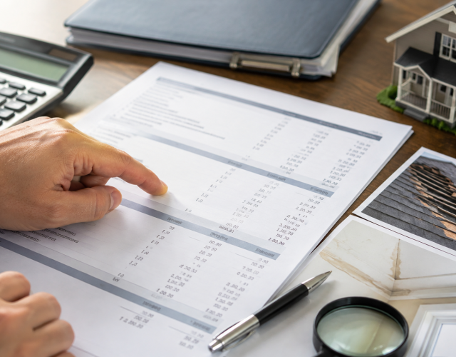 How Do You Read an Insurance Claim Estimate
